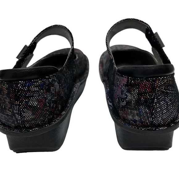 Alegria PAL-475 Paloma Mary Jane Abstract Multi Color Purple 39/9 Comfort Nurse - Picture 7 of 12